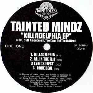 Tainted Mindz - Killadelphia EP