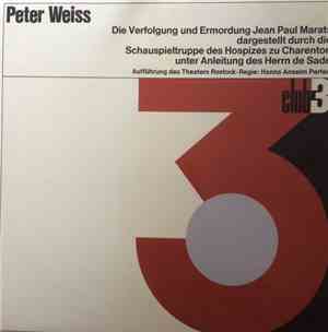 Theater Rostock, Hanns Anselm Perten - Peter Weiss  - Die Verfolgung Und Er ...