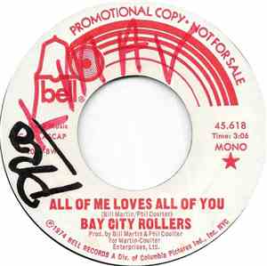 Bay City Rollers - All Of Me Loves All Of You