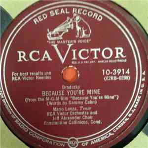 Mario Lanza - The Song Angels Sing / Because You're Mine