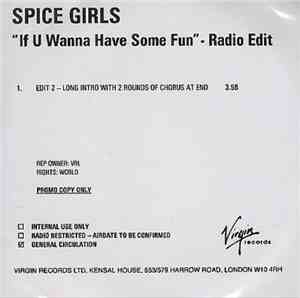 Spice Girls - If You Wanna Have Some Fun - Radio Edit Uk Promo