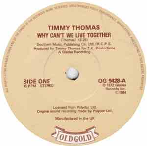 Timmy Thomas / Dobie Gray - Why Can't We Live Together / Drift Away