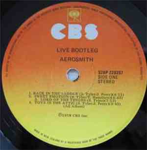 Aerosmith - Live! Bootleg