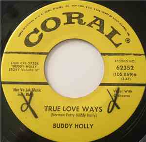 Buddy Holly - Bo Diddley / True Love Ways
