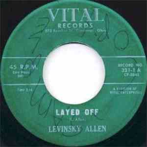 Levinsky Allen - Layed Off / Couldn't Be Done