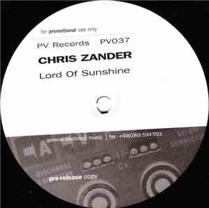 Chris Zander - Lord Of Sunshine