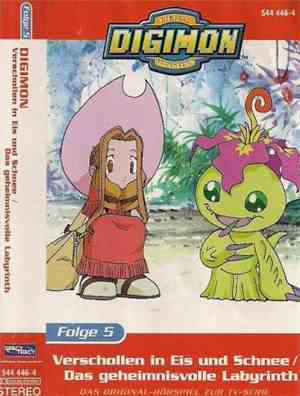 Digimon - Folge 5 - Verschollen In Eis Und Schnee / Das Geheimnisvolle Labyrinth