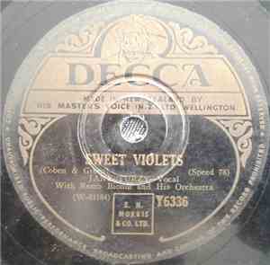 Jane Turzy - Sweet Violets / Lonely Little Robin