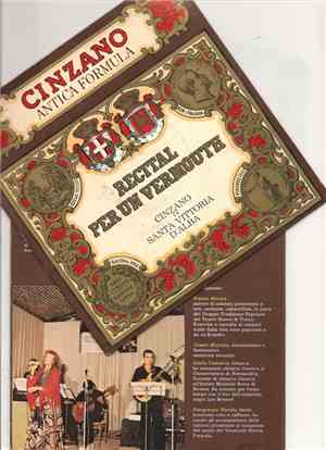 Cinzano Antica Formula - Recital Per Un Vermouth