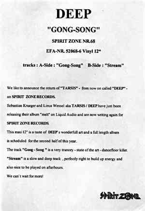 Deep - Gong-Song  / Stream