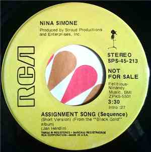 Nina Simone - Assignment Song (Sequence)