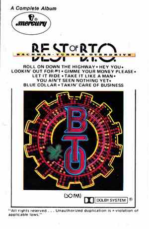 Bachman-Turner Overdrive - Best Of B.T.O. (So Far)