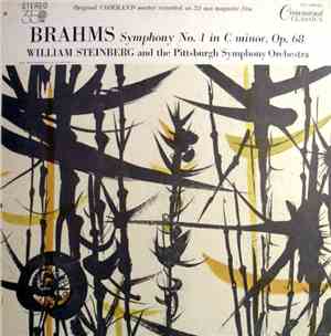 Brahms - William Steinberg And The Pittsburgh Symphony Orchestra - Symphony ...