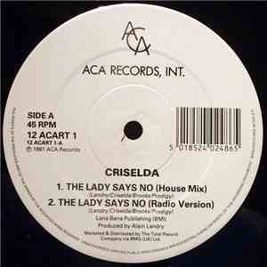 Criselda - The Lady Says No