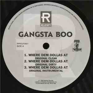 Gangsta Boo - Where Dem Dollas At / Fuck You