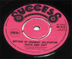 Rupie And Sidy  / Rupie Edwards All Stars - Return Of Herbert Splifinton /  ...