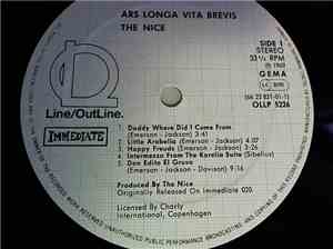 The Nice - Ars Longa Vita Brevis