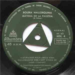 Agrupacion Folklorica Aires Mallorquins D'es Pont D'Inca De Jaime Company - ...
