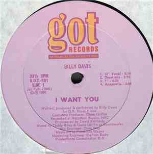Billy Davis  - I Want You