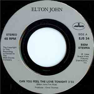 Elton John - Can You Feel The Love Tonight