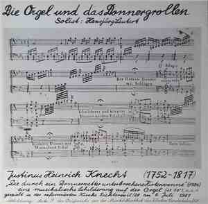 Hansjürg Leutert - Die Orgel Und Das Donnergrollen