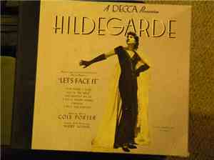 Hildegarde - Hildegarde In Selections From The Vinton Freedley Production 