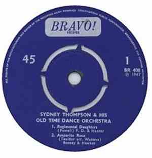 Sydney Thompson And His Old Tyme Dance Orchestra - Regimental Daughters