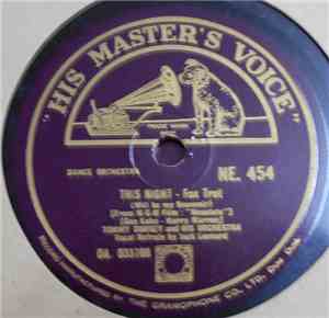 Tommy Dorsey And His Orchestra - This Night / Honolulu