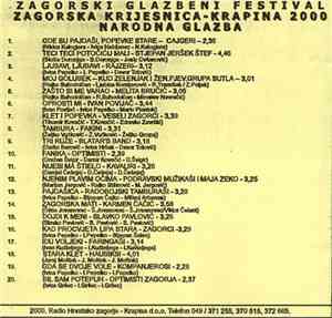 Various - Zagorski Glazbeni Festival Zagorska Krijesnica - Krapina 2000