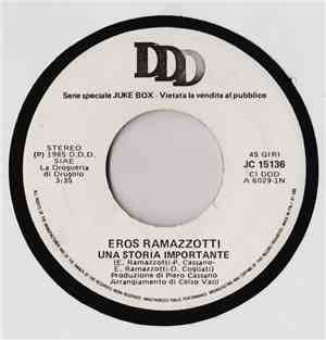 Eros Ramazzotti / Sade - Una Storia Importante / Smooth Operator