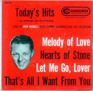 Jack Haskell With Johnny Guarnieri And His Orchestra - Today's Hits