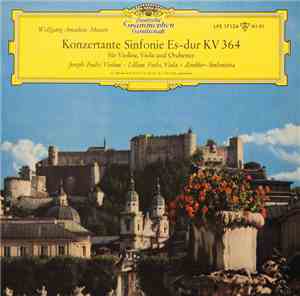 Wolfgang Amadeus Mozart - Joseph Fuchs ∙ Lillian Fuchs ∙ Zimbler-Sinfoniett ...
