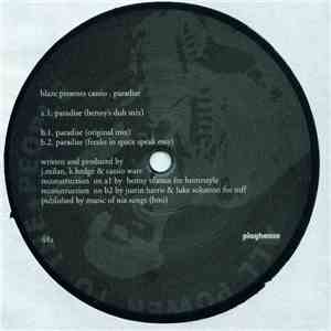 Blaze Presents Cassio - Paradise