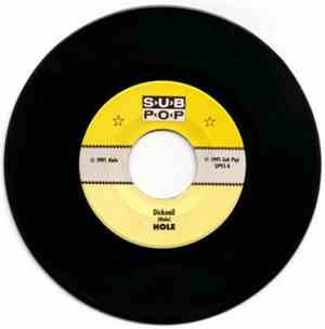 Hole  - Dicknail b/w Burnblack