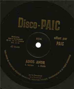 Les Compagnons de la Discothèque - Adios Amor
