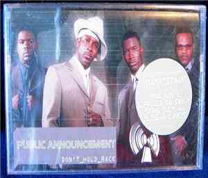 Public Announcement - Don't Hold Back