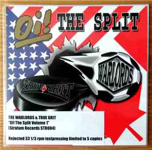 The Warlords  Vs. True Grit  - Oi! The Split Volume 1