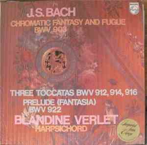 Blandine Verlet - J.S. Bach Chromatic Fantasy And Fugue BWV 903