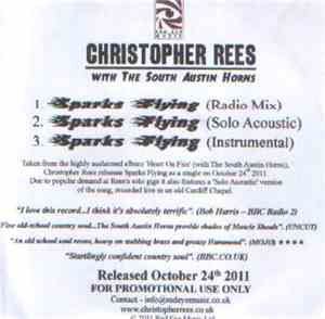 Christopher Rees With The South Austin Horns - Sparks Flying