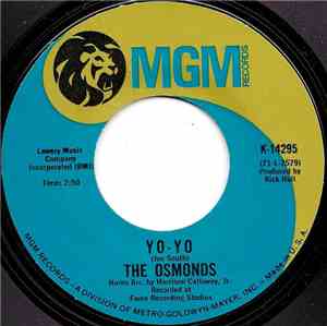 The Osmonds - Yo-Yo / Keep On My Side