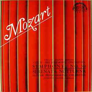 Mozart | Vaclav Talich, Czech Philharmonic Orchestra / Ludovit Rajter, Slov ...