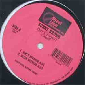 Sonny Brown  - Dat's Right!