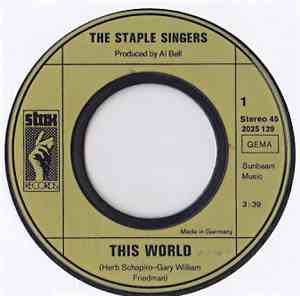 The Staple Singers - This World / Are You Sure?