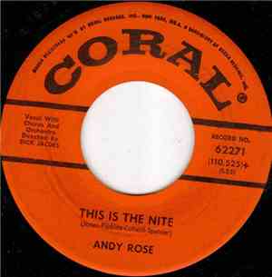 Andy Rose  - This Is The Nite