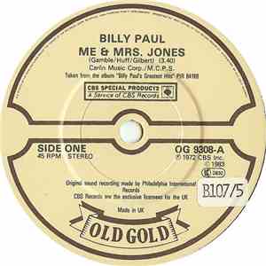 Billy Paul - Me & Mrs Jones