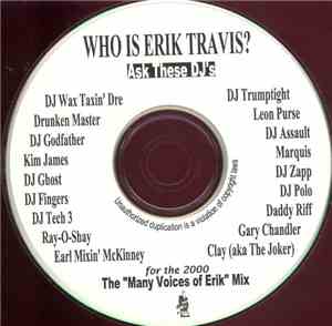 Erik Travis - Who Is Erik Travis? - The Many Voices Of Erik Mix