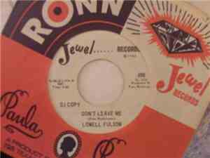Lowell Fulsom - Don't Leave Me / Thug