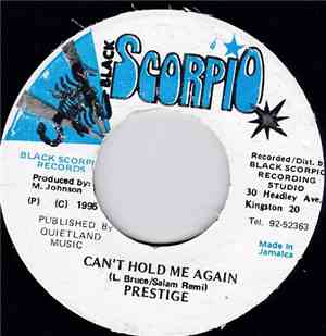 Prestige  - Can`t Hold Me Again