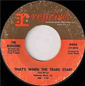 The Blossoms - That's When The Tears Start / Good, Good Lovin'