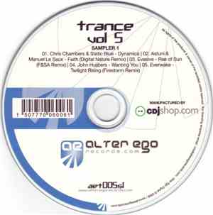 Various - Trance Vol 5 - Sampler 1
